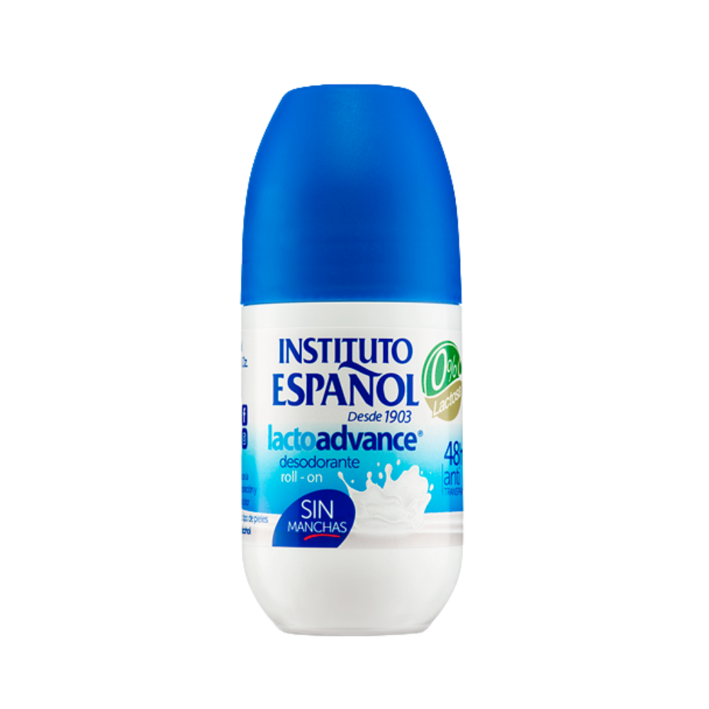 DESODORANTE ROLL-ON LACTOADVANCE INSTITUTO ESPAÑOL 75 ml.