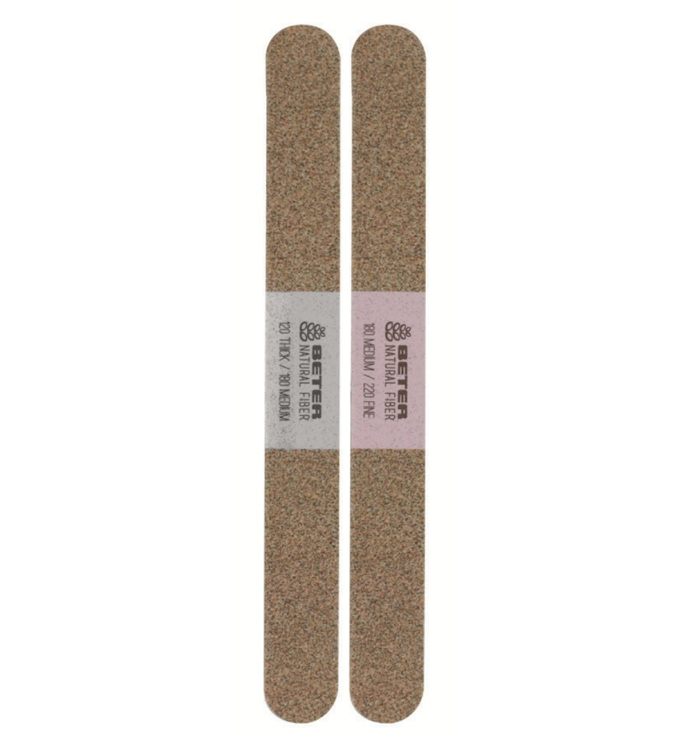BETER LIMA UÑAS NATURAL FIBER x 2