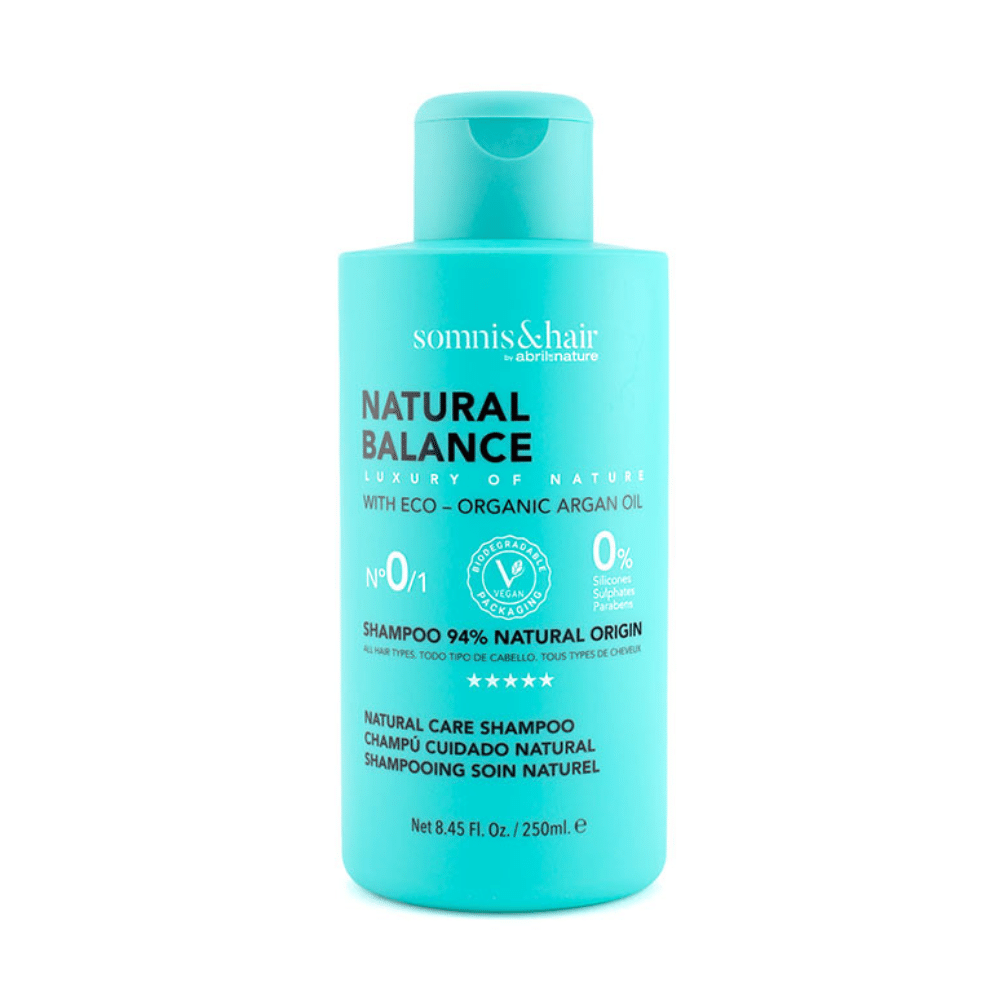 SOMNIS & HAIR CHAMPÚ CUIDADO NATURAL 250 ml.