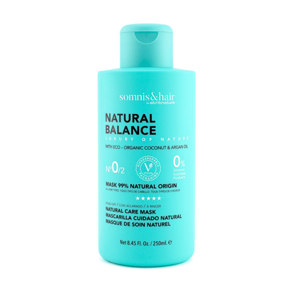 SOMNIS & HAIR MASCARILLA CUIDADO NATURAL 250 ml.