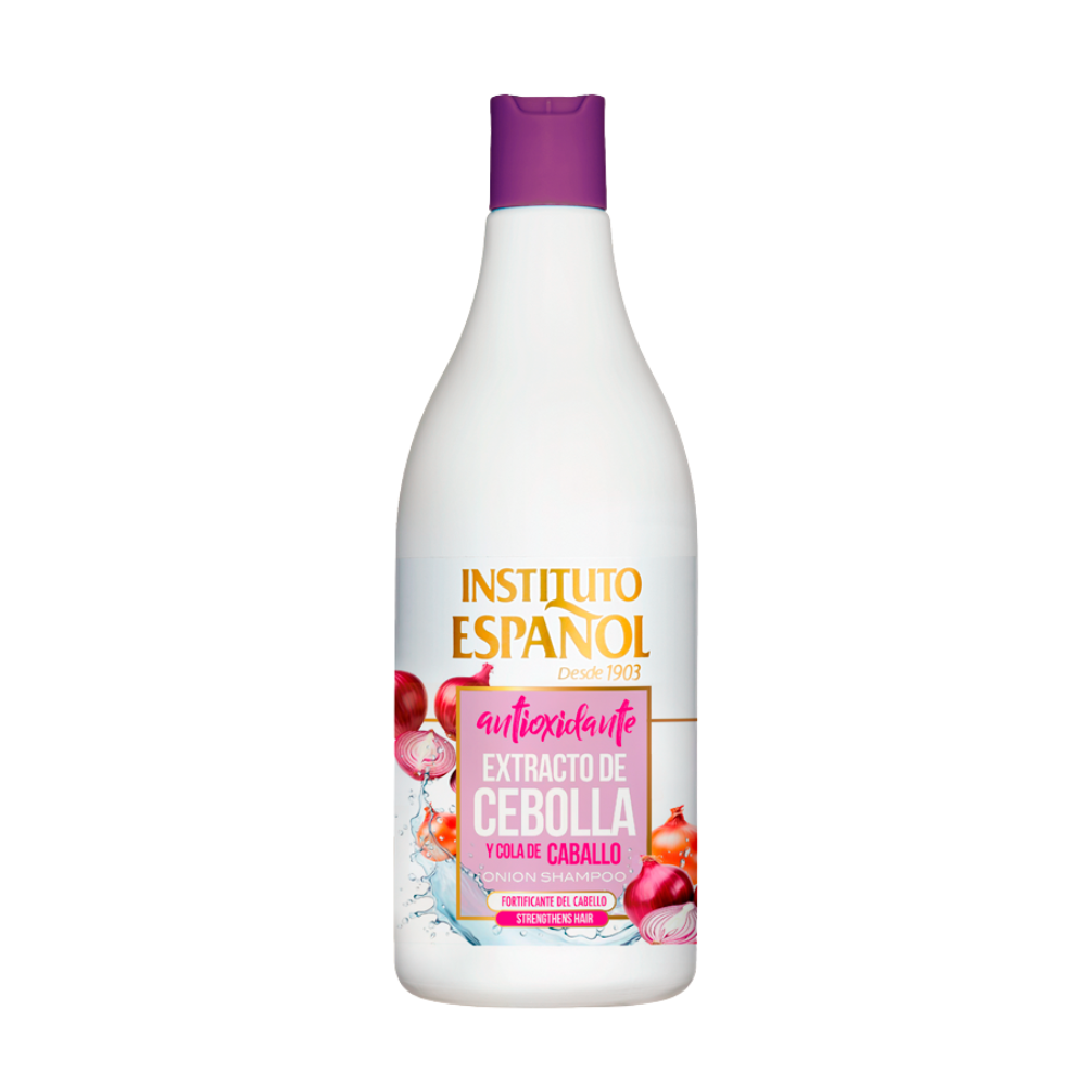 CHAMPÚ EXTRACTO DE CEBOLLA ANTIOXIDANTE INSTITUTO ESPAÑOL 750 ml.