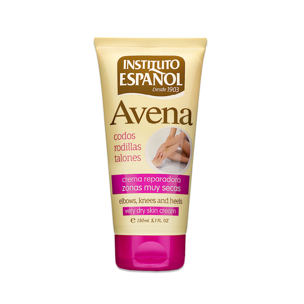 TUBO CREMA REPARADORA CODOS AVENA INSTITUTO ESPAÑOL 150 ml.